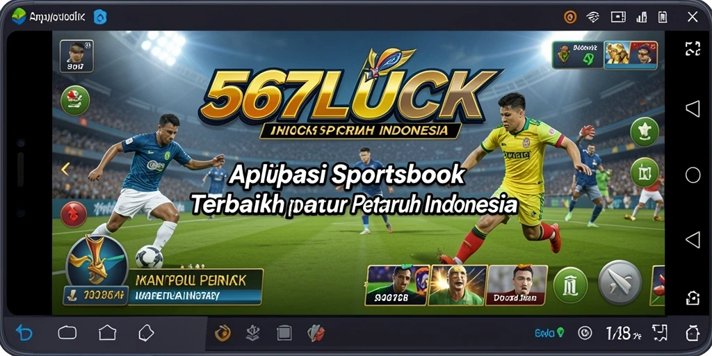 Screenshot tampilan gameplay nyata aplikasi Sportsbook 567LUCK.