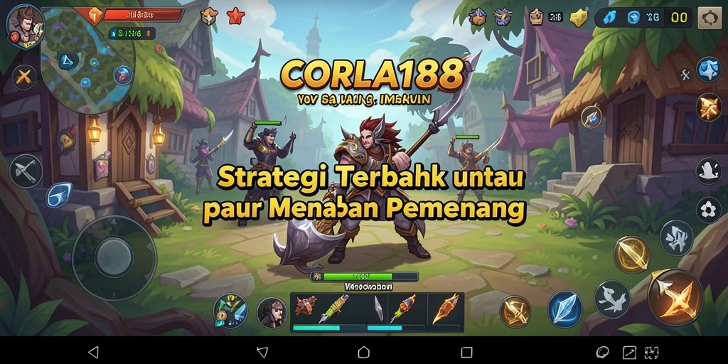 Tampilan gameplay CORLA188 yang mendebarkan dan strategis.