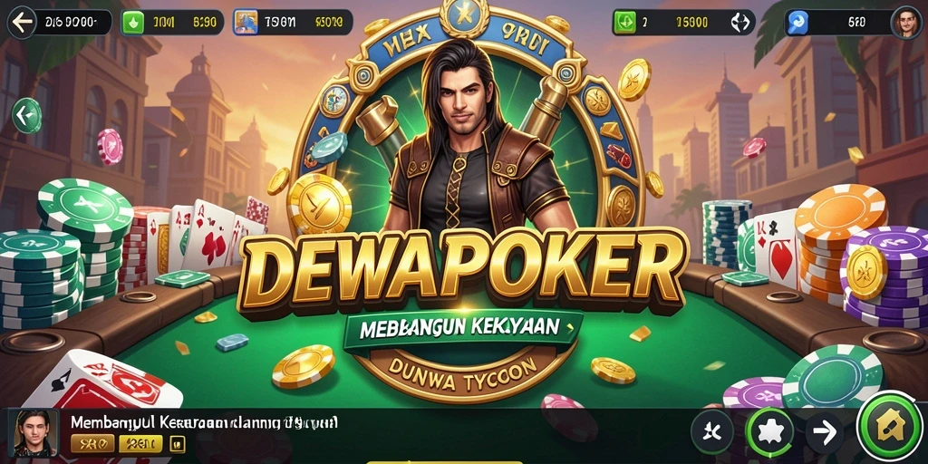Tampilan gameplay DEWAPOKER yang seru dan penuh tantangan.
