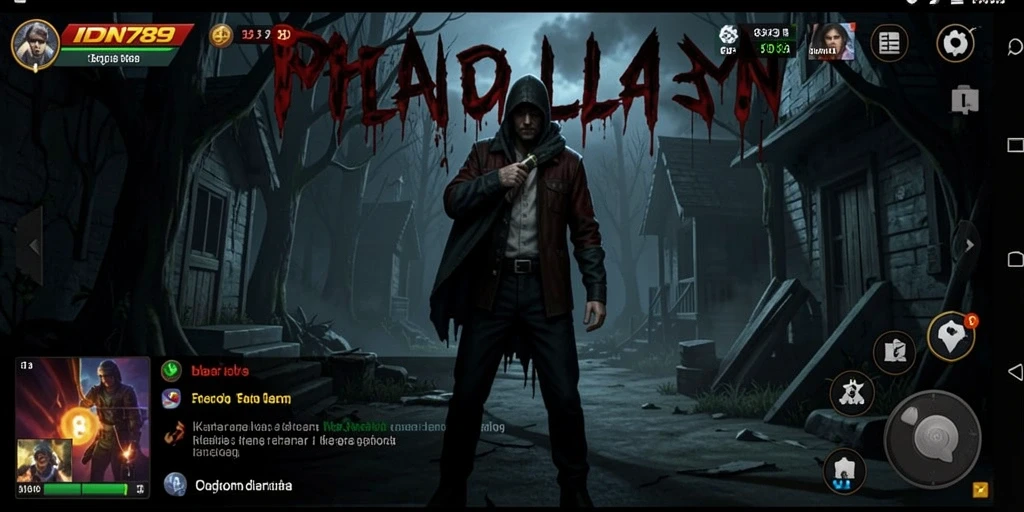 Tampilan layar gameplay yang menegangkan di IDN789.