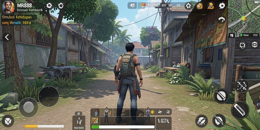 Tampilan gameplay MR888 yang menarik dan interaktif.