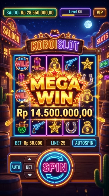 Dashboard koboislot menampilkan aplikasi terbaru dan populer.